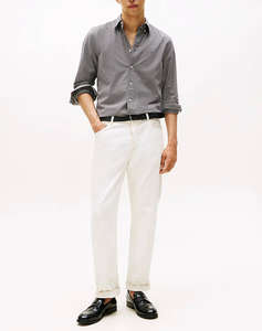 TOMMY HILFIGER FLEX POPLIN MICRO GINGHAM SHIRT