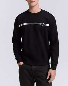 TOM TAILOR PRINTED CREWNECK SWE MENS SWEATSHIRT