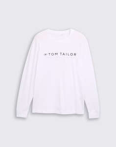 TOM TAILOR PRINTED LONGSLEEVE MENS T-SHIRT