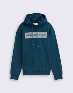 TOM TAILOR PRINTED SWEAT HOODIE MENS SWEATSHIRT