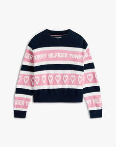 TOMMY HILFIGER INTARSIA SWEATER
