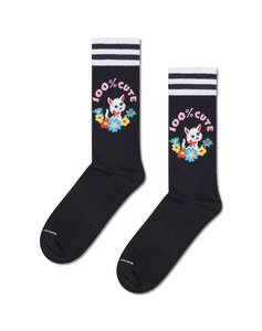 HAPPY SOCKS 100% Cute Sneaker Sock