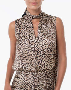 GUESS BY MARCIANO ALANIS BOW SL BLOUSE ДАМСКИ ТОП