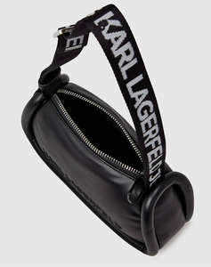 KARL LAGERFELD JEANS KLJ PUFFY PU SHOULDER BAG (Размери: 28 x 17 x 7см.)