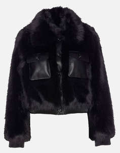 LIU JO BLACK_CF5C21_BLOUSON C/ DETTAGLIO WOMENS JACKET