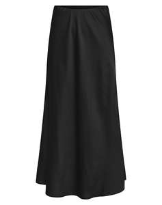 ONLY ONLMIKA VIS SATIN LONG SKIRT WVN