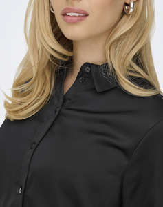 ONLY ONLMIKA VIS SATIN L/S SHIRT WVN