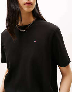 TOMMY HILFIGER MODERN INTERLOCK BOXY SS TEE