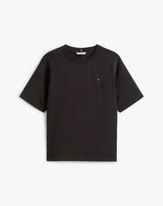 TOMMY HILFIGER MODERN INTERLOCK BOXY SS TEE