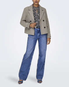 ONLY ONLFREJA LIFE SHORT DB JACKET OTW NOOS