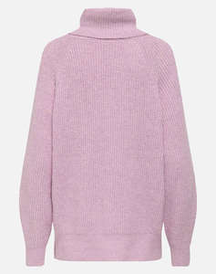 ONLY ONLWHITNEY LIFE LS LOOSE ROLLNECK KNT