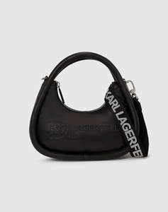 KARL LAGERFELD JEANS KLJ PUFFY PU TOP HANDLE (Размери: 25 x 11/18 x 9см.)