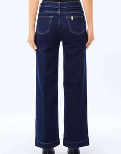 LIU JO DENIM_UF5D32_B.UP FLARE BUTTON H.W. ДАМСКИ ДЪНКИ