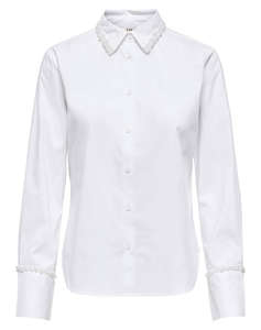 ONLY ONLBECS PEARL FITTED SHIRT WVN