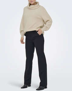 ONLY ONLWHITNEY LIFE LS LOOSE ROLLNECK KNT