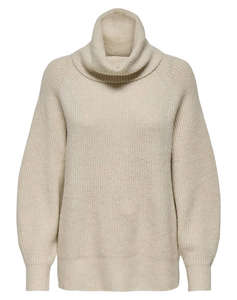ONLY ONLWHITNEY LIFE LS LOOSE ROLLNECK KNT