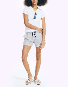 NAUTICA BLOUSE T-SHIRT KM SUSTAINABLE ANCHOR COTTON CREW NECK TEE