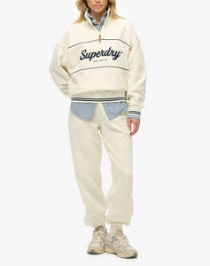 SUPERDRY D2 SDSW COUNTRY CLUB LOOSE 1/4 ZIP ДАМСКИ СУИТШЪРТ