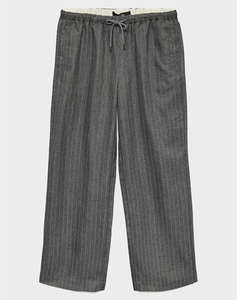 VERO MODA VMRHODA MW PINSTRIPE WIDE DAD PANT