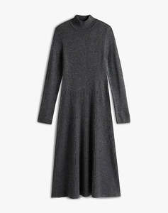 TOMMY HILFIGER SOFT WOOL LS MOCK-NK SWT DRESS