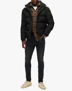SUPERDRY D2 OVIN EVEREST SHORT HOODED PUFFER МЪЖКО ЯКЕ