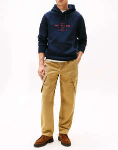 TOMMY HILFIGER OVAL GRAPHIC HOODIE