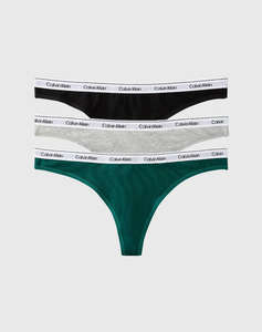 CALVIN KLEIN JEANS THONG 3PK