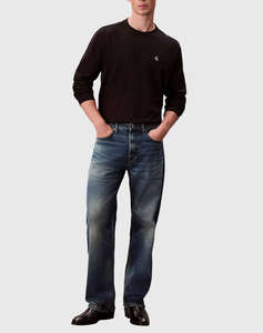 CALVIN KLEIN LS EASY MONOGRAM TEE