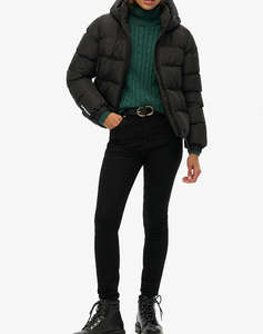 SUPERDRY D1 SDSW HOODED SPORTS PUFFER JACKET ДАМСКО ЯКЕ