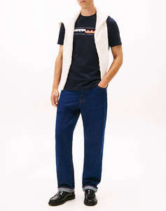 TOMMY HILFIGER TH COLOUR BLOCK GRAPHIC TEE