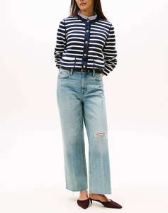 TOMMY HILFIGER CO JERSEY STCH REVERSIBLE CARDI