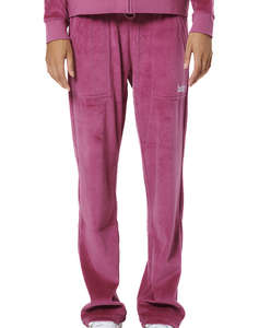 BODY ACTION WOMENS BASIC VELOUR PANTS