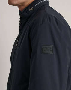 NAVY&GREEN JACKET WITH DETACHABLE HOOD