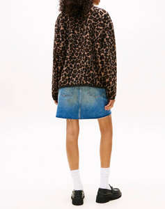 TOMMY JEANS TJW ZIP THROUGH BADGE TEDDY