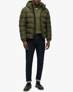 SUPERDRY D1 SDSW HOODED SPORTS PUFFER JACKET МЪЖКО ЯКЕ