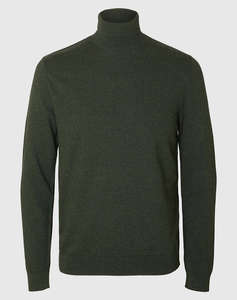 SELECTED SLHBERG ROLL NECK NOOS