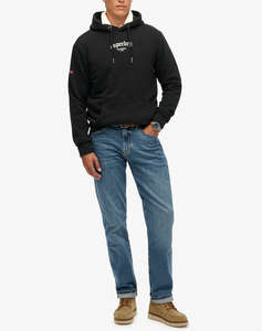 SUPERDRY D2 OVIN TATTOO FLASH LOOSE HOOD МЪЖКИ СУИТШЪРТ