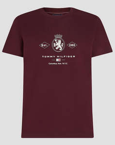 TOMMY HILFIGER DIAMOND CREST GRAPHIC TEE