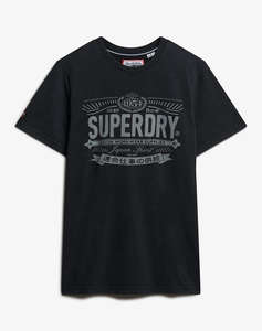 SUPERDRY D2 OVIN HERITAGE BRAND RELAXED TEE МЪЖКА БЛУЗА