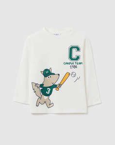 OVS TSHIRT LS W-PRINT MOD C