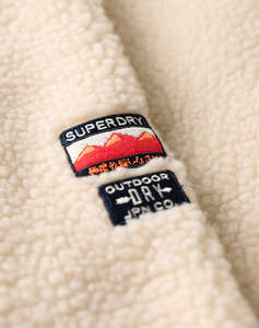 SUPERDRY D1 OVIN OUTDOOR FULL ZIP FLEECE WOMENS SWEATSHIRT