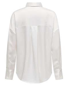 ONLY ONLMARTA L/S OVERSIZE SATIN SHIRT WVN