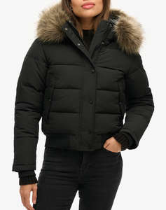 SUPERDRY D2 OVIN EVEREST HOODED BOMBER JKT ДАМСКО ЯКЕ