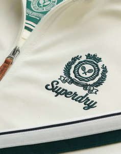 SUPERDRY D3 SDSW COUNTRY CLUB TRACK TOP WOMENS SWEATSHIRT