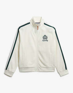 SUPERDRY D3 SDSW COUNTRY CLUB TRACK TOP WOMENS SWEATSHIRT