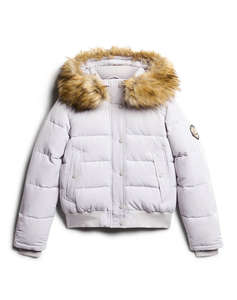 SUPERDRY D2 OVIN EVEREST HOODED BOMBER JKT ДАМСКО ЯКЕ