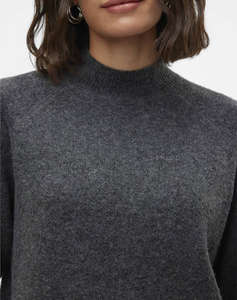 VERO MODA VMLEAF LS HIGH NECK PULLOVER NOOS