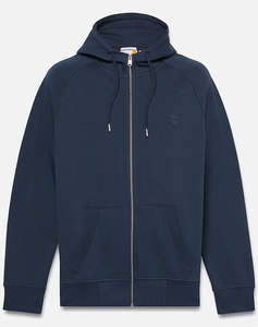 TIMBERLAND EXETER RIVER Brushed Back Full Zip Hoodie