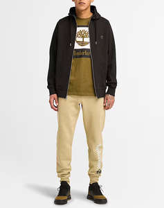 TIMBERLAND EXETER RIVER Brushed Back Full Zip Hoodie