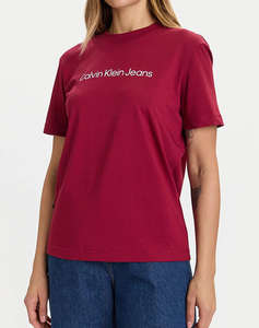 CALVIN KLEIN JEANS A- INST LOGO CLASSIC TEE SS